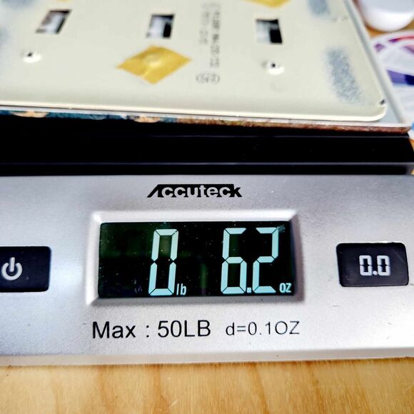 Set of 2 American Flag Patriotic Light Switch Plate Covers Primitive 3 Gang - Picture 12 of 12